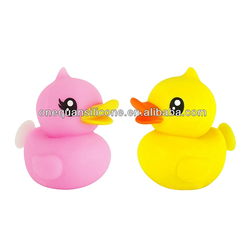 2019 Cute Funny Silicone Rubber Yellow Duck  Shape Cell Phone Holder For Gifts