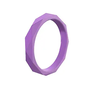 2020 Top Sale High Quality Mixed Color Custom Fashion Hand Silicone Heart Bracelet Bangle