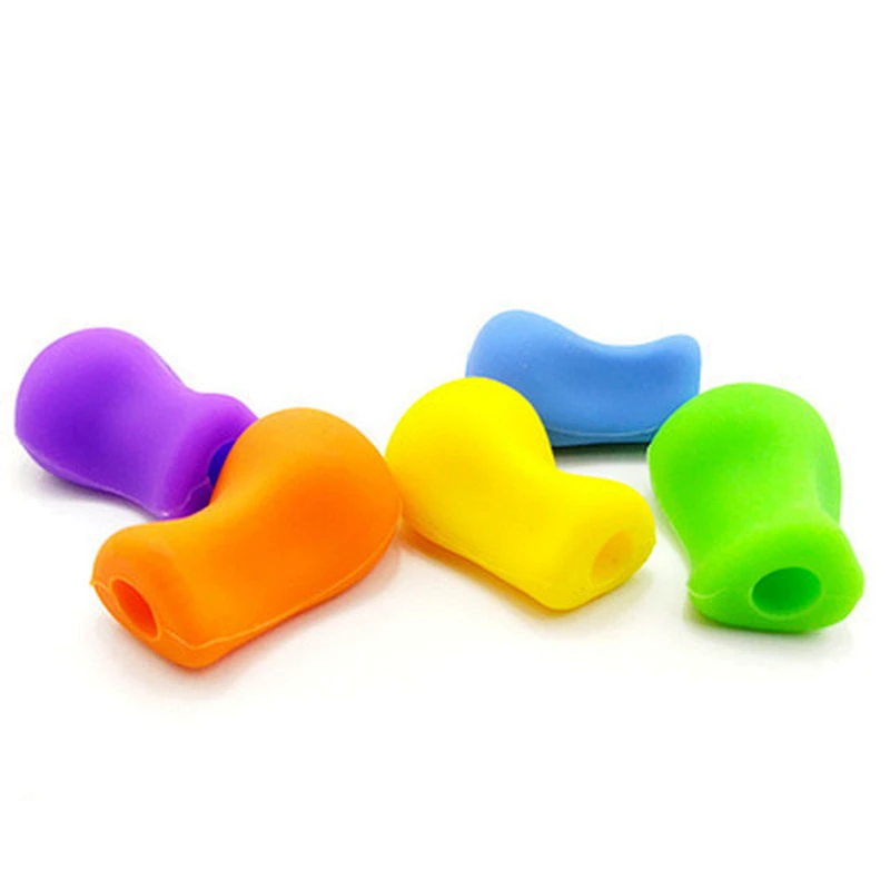 2015 hotsale new rubber pencil grip 23*15mm silicone pen holder