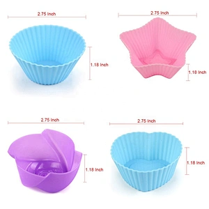 Factory food grade silicone cake cup for wholesale