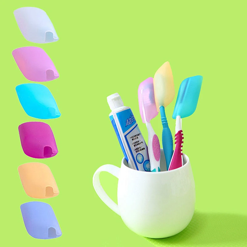 2020 3pcs Silicone Travel Tooth Brush Case Waterproof Teeth Cover