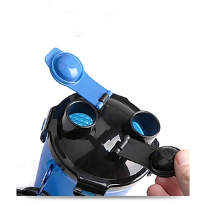 High Quality Wholesale Dual Shaker Threat Gym Shaker Fitness Bottle Protein Mixer Water Cup