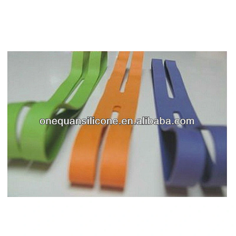 Wholesale Fashion Eco-friendly Rubber Book Bands For Book Tie