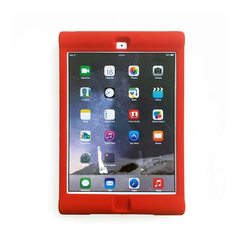 eco friendly silicone case with strong holder 3D animal for Ipad