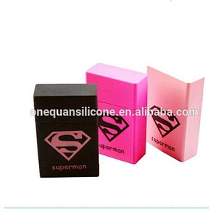 Silicone protective cigarette box blank