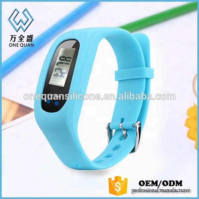 Eco-friendly Material Fashion Adjustable Waterproof Silicone Watch