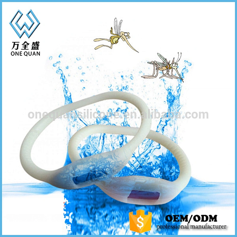 wholesale negative ion mosquito repellent silicone bracelet for baby