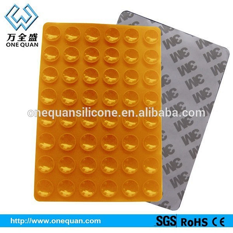 2019 new products multifunction non slip suction cup with 3M sticker