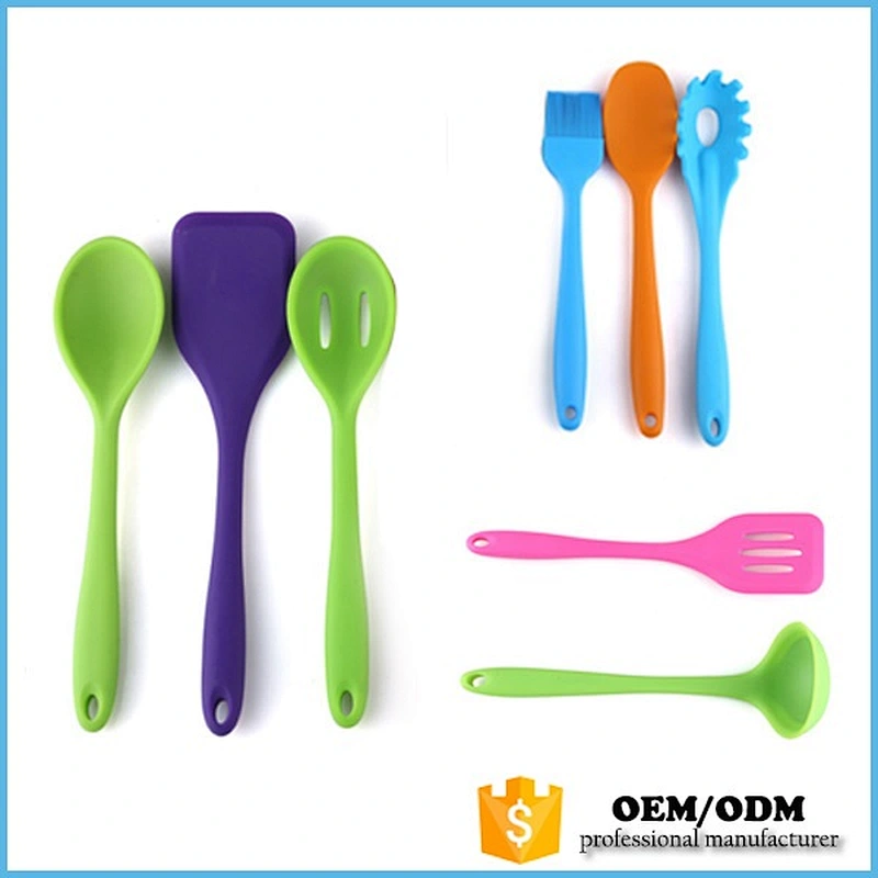 High Quality 100% Food Grade Silicone Kitchen Utensils Tools