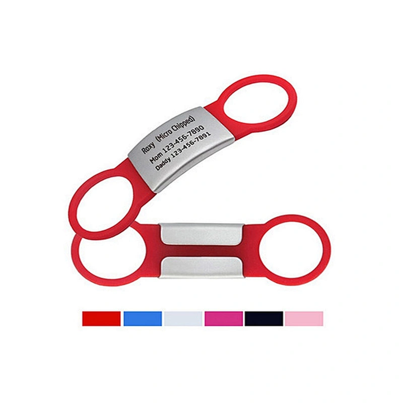 Wholesale Custom ID Tag Dog Black Gay-pride Dog Tag Private Dog Tags