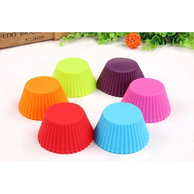 new silicone mini cupcake baking tray molds cups