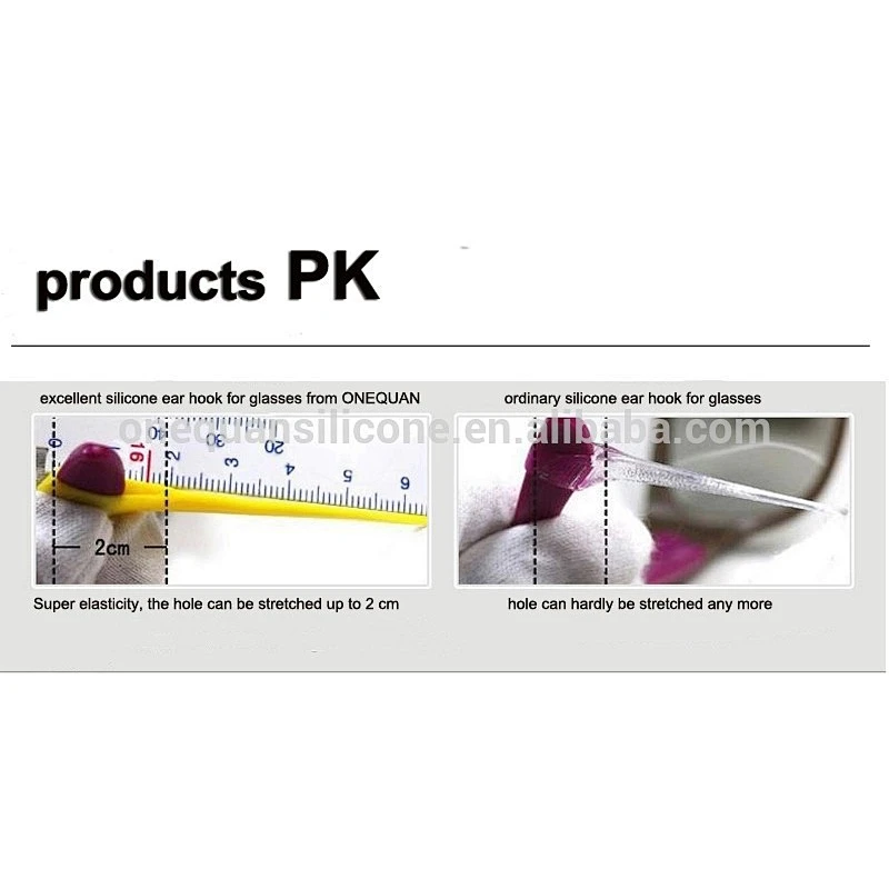 36mm wholesale adjustable silicone eyewear retainers sunglass strap silicone glasses frame ear hook