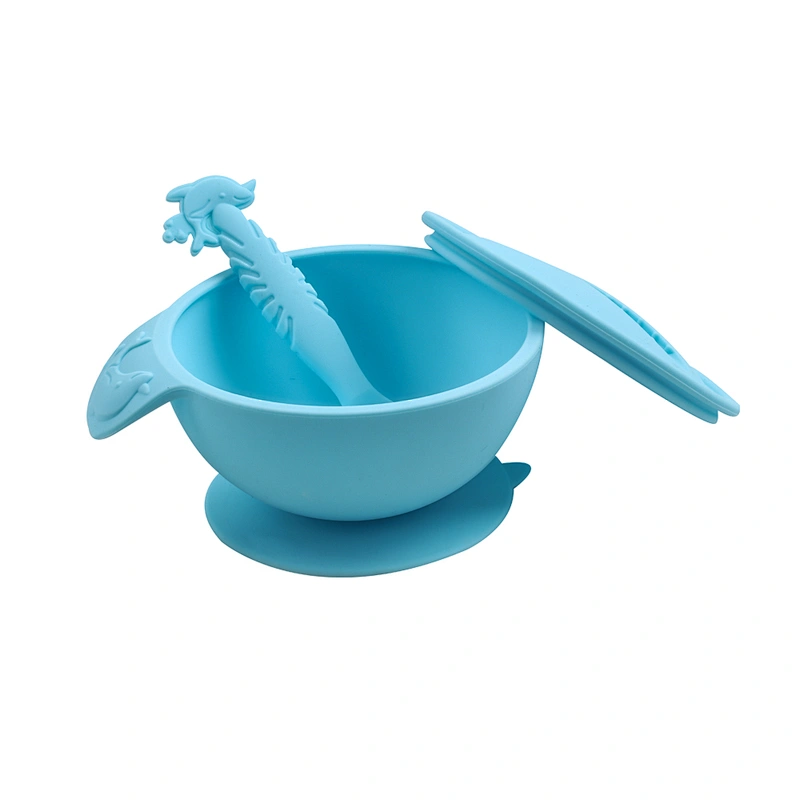 silicone baby suction bowl Baby Feeding Set