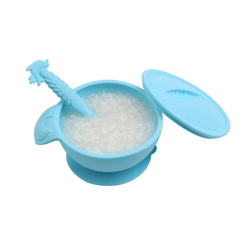 China manufacturer silicone baby placemat plate bowl quick delivery