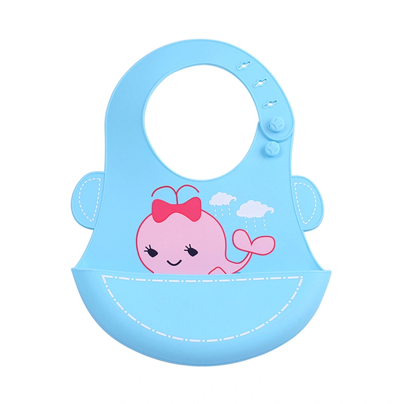 30 X21 cm Silicone High Quality Baby Bib Teething Bandana