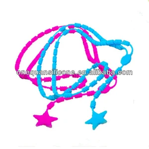 fashion silicone necklace,silicone gift,silicone jewelry
