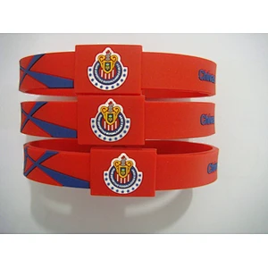 hot sales  custom logo silicone wristband