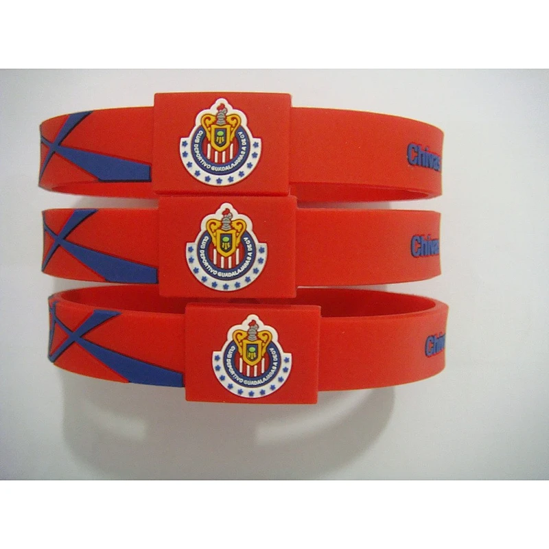 hot sales  custom logo silicone wristband