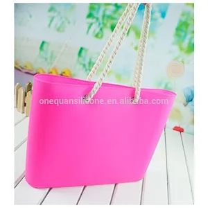 factory direct sale fashion jelly silicone women's bag,candy silicone women's bag