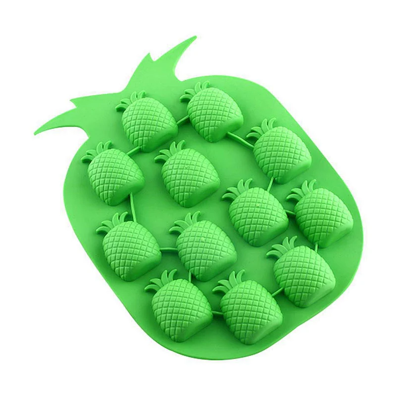 Fashion pineapple shape pop silicone cake mould  bake