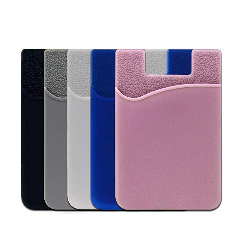 3M Card Holder Phone Case Silicone Card Keeper Wallet for iPhone