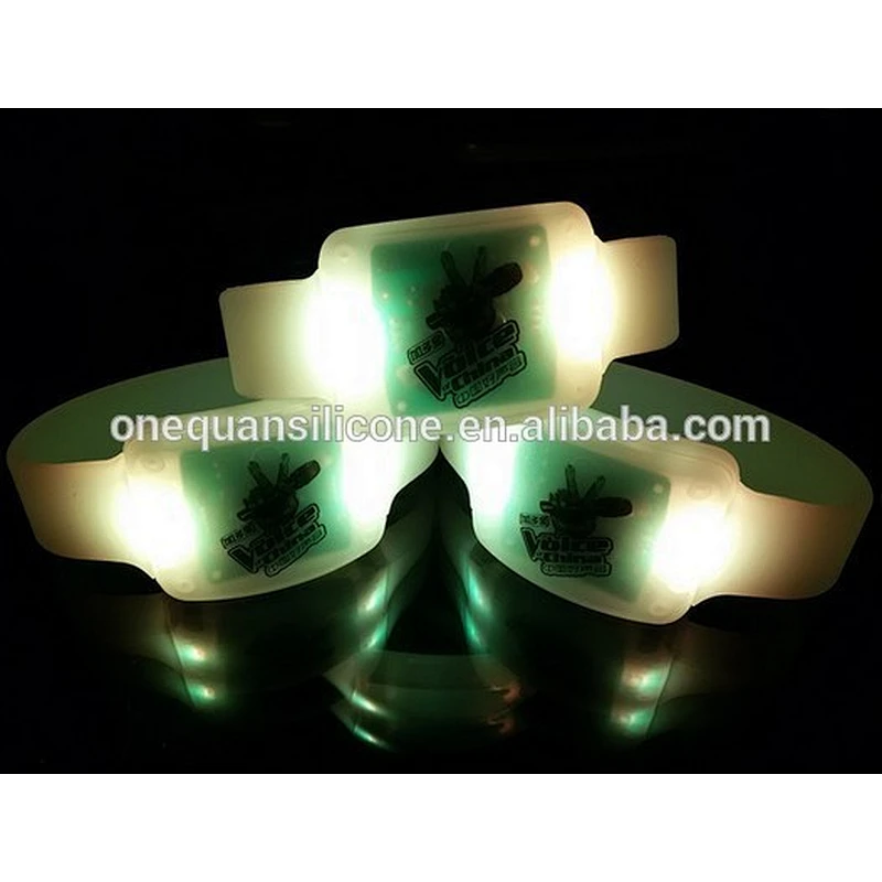 New Party/concert/event/radio controlled light LED wristband