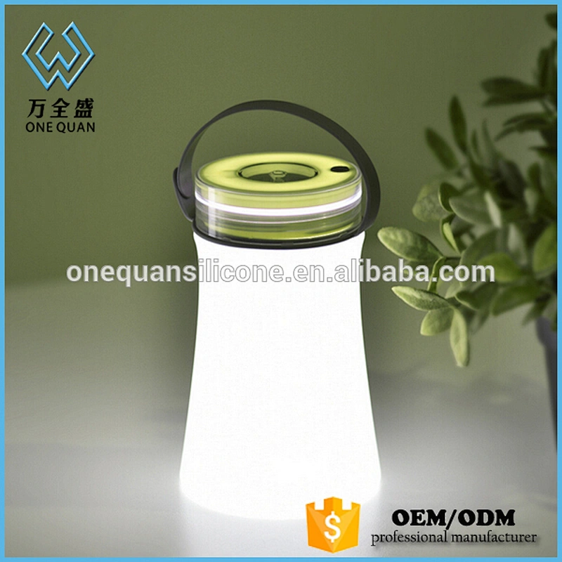 Portable Outside Waterproof Silicon Led Lamp With Compass