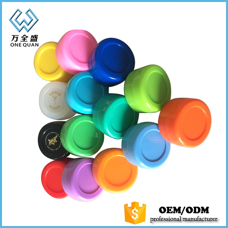 silicone jars  customized  wax oil container