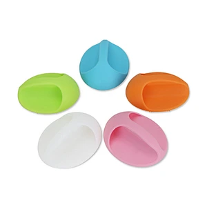 Custom color silicone brush facial cleanser for face cleaning
