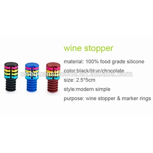 food grade Silicone Champagne bottle Stoppers