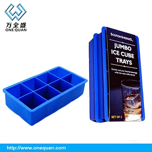 Customer design Factory direct sale silicone material ice cube tray/ ice-cream mould
