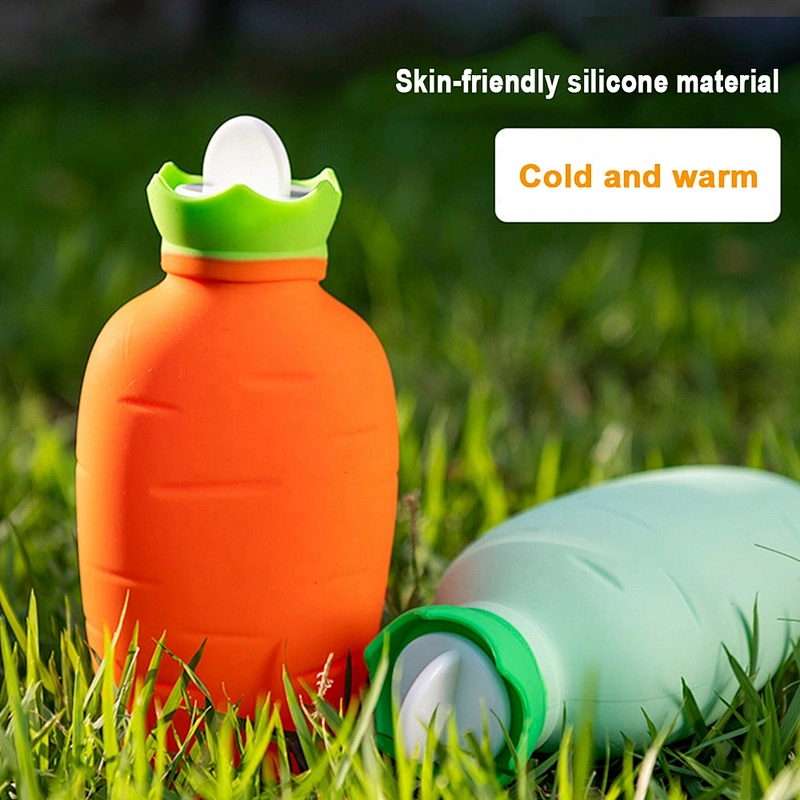 New Creative Water-filling Hot-water Bag Reusable Silicone Hot Water Bag