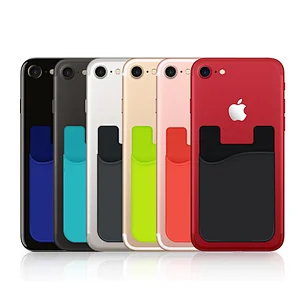 China factory wholesale 3m sticker smart wallet mobile card holder
