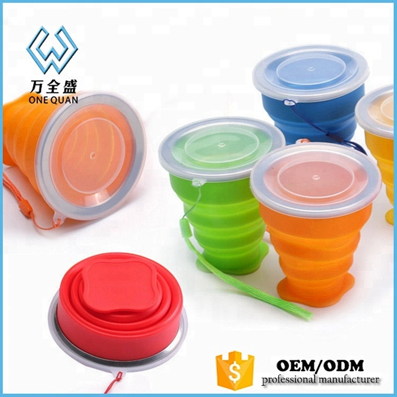 Outdoor Foldable Coffee Cup / Silicone Drinking Cup / Collapsible Travel Mugs
