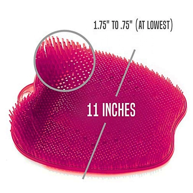 Silicone Shower Foot Massage Scrubber  Cleaner