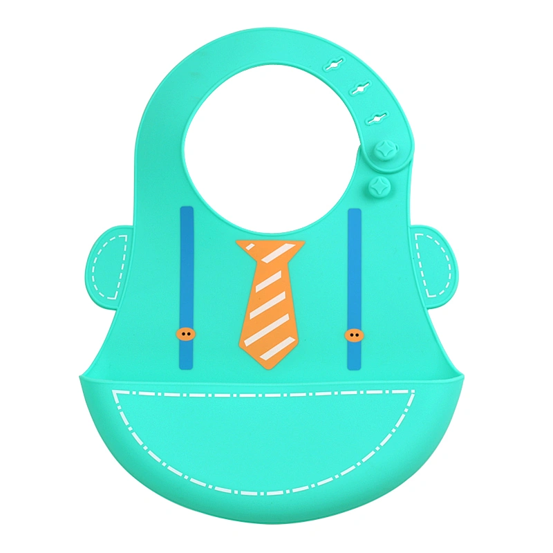 30 X21 cm Silicone High Quality Baby Bib Teething Bandana