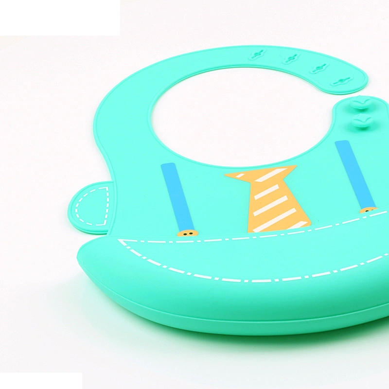 30 X21 cm Silicone High Quality Baby Bib Teething Bandana