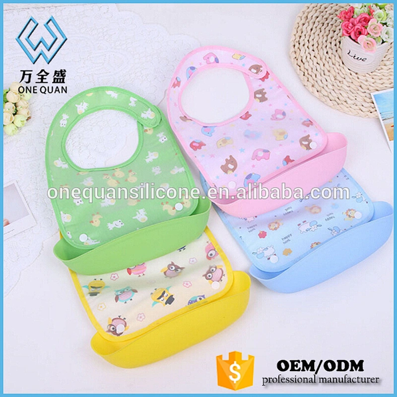 Wholesale Price PEVA Waterproof Bib for Baby