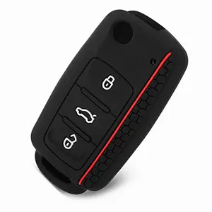 vw remote key case silicone key case/key cover