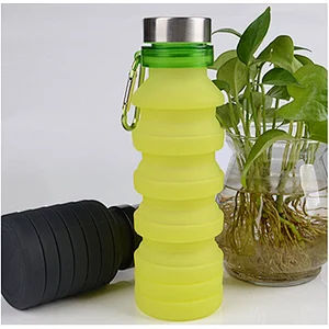 Collapsible Water Bottle  Folding Silicone Drink Water Bottle Cup Kettle Outdoor Sport Bottle
