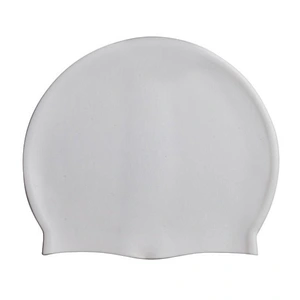 Silicone Solid rubber Swim Cap for summer swimming