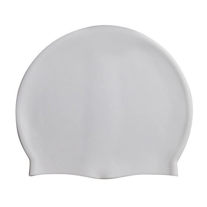 Silicone Solid rubber Swim Cap for summer swimming