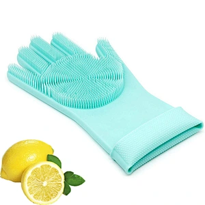 Hot Sale Reusable Silicone Dog Glove Brush Waterproof Cleaning Gloves