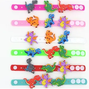 Factory Wholesale Silicone Wristband With Charm Bracelets