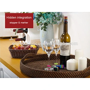 Wine accessory Champagne silicone spill stopper
