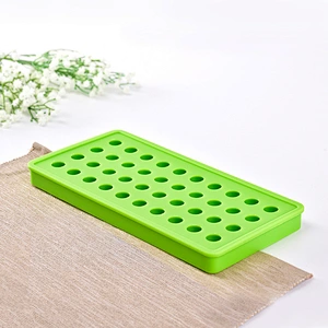 40 Holes Ball Sharped Ice Mold Silicone Logo Silicone Ice Cubes Ball Shape Ice Tray for Whisky