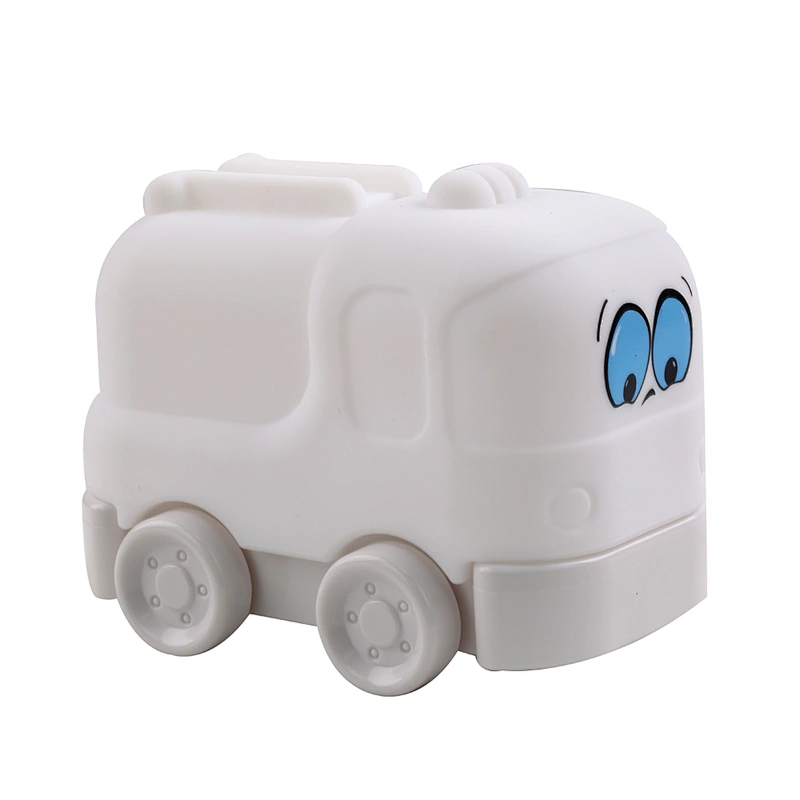Color Changing LED Night Light for Kids Silicone Car Lamp with Touch Sensor