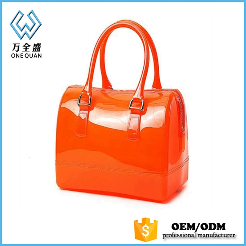 Wholesale Shop Summer Candy Mini Designer Silicone Handbag