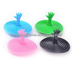 Custom cute non-taxic silicone  bathtub rubber stopper rubber bathtub drain plugs