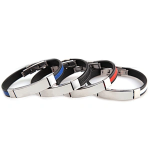 Cuff Bracelet Men Women Stainless Steel  Bracelet Charm Bangle Bracelet